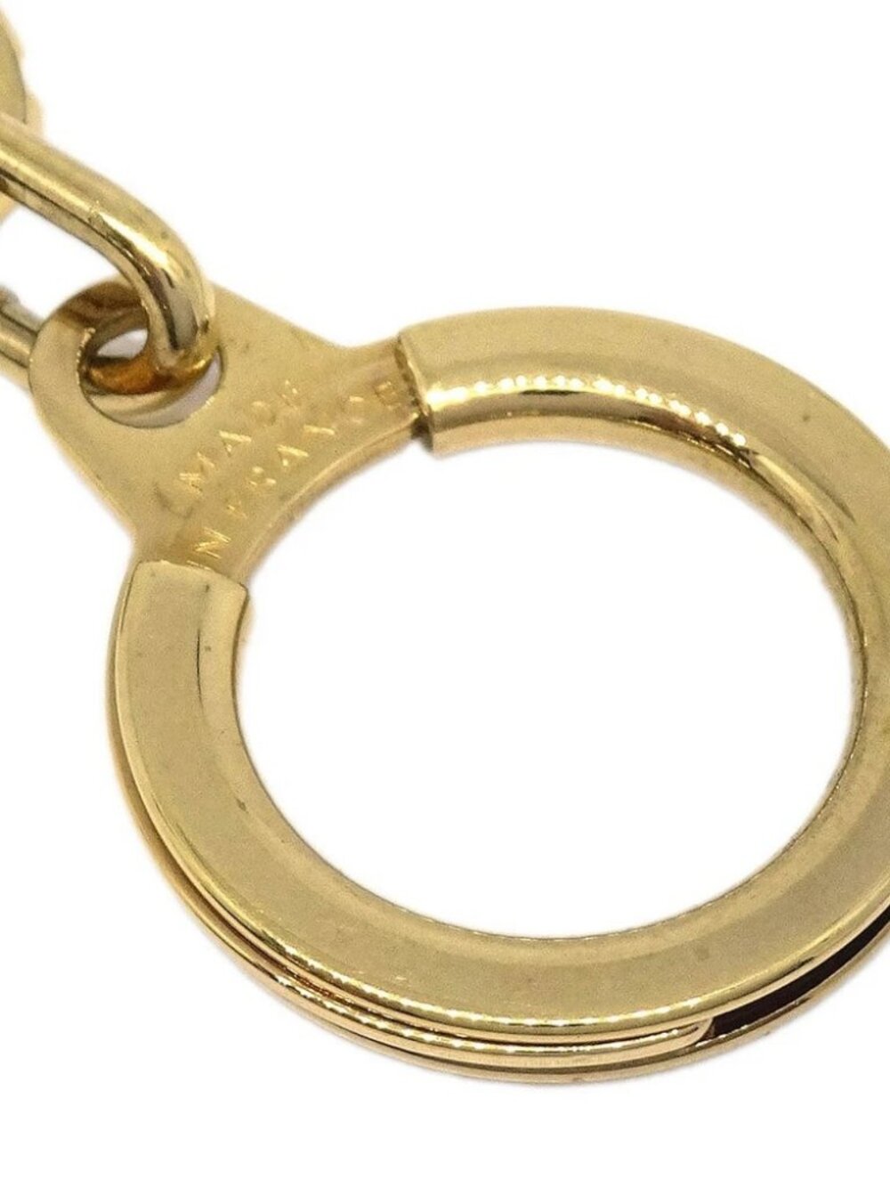 Louis Vuitton Anokre Bag Charm Key Holder Gold M62694 Small Good NQ06895 - Picture 4 of 4
